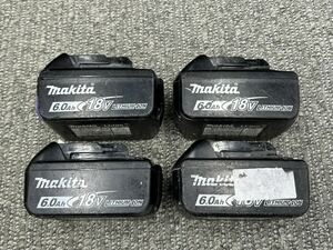 Ｒ１　【ジャンク品・バッテリーのみ】マキタ　makita　バッテリー　１８Ｖ　ＢＬ１８６０Ｂ