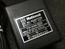 ■即決■National ACアダプター「RP-667」DC6V-300mA センターマイナス■_画像2