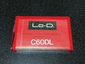 ■即決■未使用 日立 Lo-D ノーマルカセットテープ「C60DL」※シュリンク破れあり■