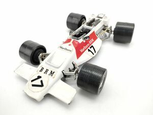 6 ポリトイズ ミニカー F1 マールボロ マルボロ レーシング BRM P160 ジャンク Marlboro 1/25 FX4 POLItoys◆昭和 レトロ 当時物 イタリア