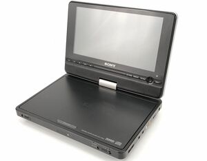 6 ソニー DVP FX810 ポータブル CD DVD プレーヤー 07年製 通電確認済 ジャンク SONY◆コンパクト オーディオ 機器 家電 映像 映画 小型