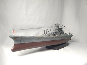 フジミ模型　1/700　戦艦　紀伊　塗装済完成品