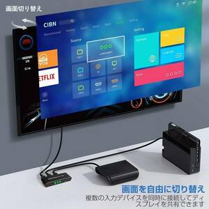  automatic / manual change possibility .HDMI switch HDMI 2.0 correspondence 
