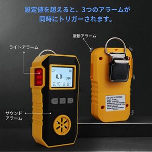 耐久性抜群 一酸化炭素測定器 検知器 CO検出器 IP65 高精度 携帯用 US