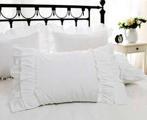 シングルサイズ 綿100％ 掛け布団カバー ホワイト 可愛い 枕カバー2枚セット
