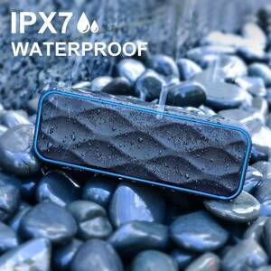  fashion Bluetooth wireless speaker IPX7 waterproof blue toe 