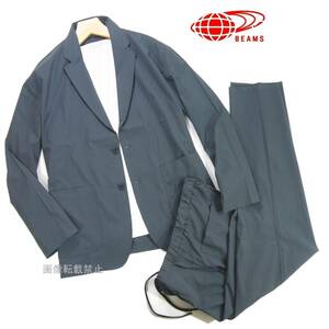  new goods spring summer * Beams thin casual setup suit M charcoal gray tailored Easy relax BEAMS HEART