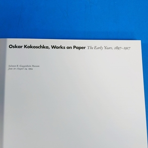 「オスカー・ココシュカ(展) Oskar Kokoschka, Works on Paper: The Early Years 1897-1917 Guggenheim Museum 1994」の画像3