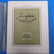 シャルル・ジェントリ銅版画30点！限300 1950頃『バルザック 田舎医者 Le Medecin de Campagne』Honore de Balzac Illustrations de Charle_画像2