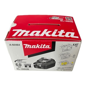 【未使用】makita マキタ BL1860B 18V 6.0Ah Li-ion バッテリー マキタバッテリー 箱あり L64396RZZ