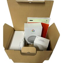 【未開封】 Google Nest Mini 赤外線リモコン(URA02A) / ネットワークカメラ(UCA03A) スマートスピーカーセット L65061RZZ_画像1