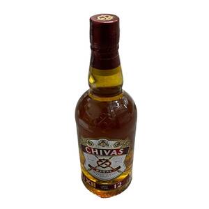 【未開栓】CHIVAS REGAL シーバスリーガル 12年 スコッチ ウィスキー 容量:700ml 度数:43% 重量:約1175g 箱無し hiL5-43RO