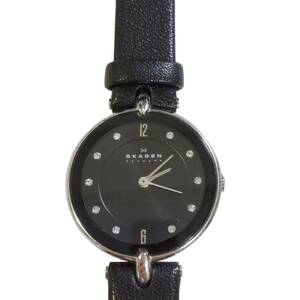 【中古品】SKAGEN スカーゲン 腕時計 ブラック SKW2011 2711305 本体のみ 動作未確認 E63479RD