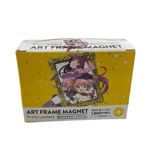 【中古品】MADOGATARI展 アートフレームマグネット 魔法少女まどか☆マギカVer 黄色BOX マグネット6種 L64522RG