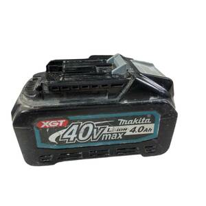 【中古品】 マキタ makita 40v 4.0Ah BL4040 リチウムイオンバッテリー マキタバッテリー 工具 カバーなし 通電のみ確認済 L66003RZZ