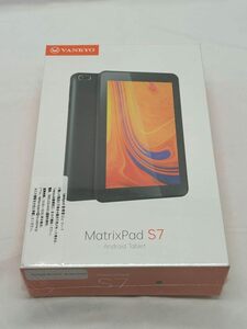 未開封品 MatrixPad S7 Android Tablet アンドロイド タブレット BLACK 32GB 7インチ Wi-Fi 2.4GHz Bluetooth4.2 GIU40783