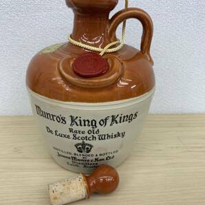 Munros King of Kings/マンローズ キング オブ キングス レア オールド デラックス 43％ 750ml 陶器 kyK9074Kの画像1