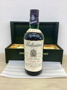 [ not yet . plug ] Ballantine*s aspidistra Thai n17 year blue blue flag Berry Old 750ml 43 times Scotch whisky kyZ8569K