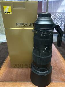 【美品】AF-S NIKKOR 200-500mm f5.6E ED VR