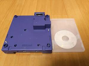 GC Game Cube GAMEBOY PLAYER body Game Boy player start up disk attaching violet operation verification ending 