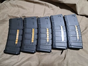 Beta project MAGPUL PTS PMAG 30連　スタンダード電動ガン用 マガジン 5本セット