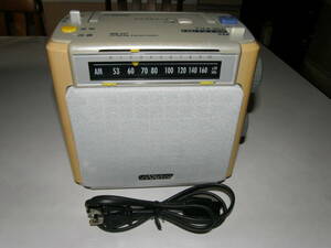 * Victor RA-H7[ table radio ]AM,FM wide * reception good condition / operation excellent /AC code * beautiful *