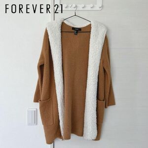 FOREVER21 アウター ガウンニット