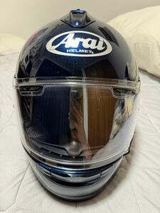 Arai VECTOR-X ベクター X フルフェイス ヘルメット・SNELL、JIS・59-60cm・グラスブルー