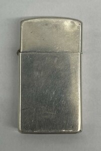 #2047　ZIPPO スリムタイプ STERLING スターリングシルバー 火花有