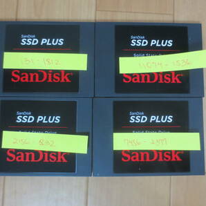 ★4台セット★SanDisk SDSSDA-240G 240GB 2.5インチ SSD SATA★の画像1