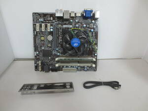 ★ マザーボード ECS B85H3-M4 V2.0 LGA1150 , intel i3-4170 CPU , MEM 4GB ★