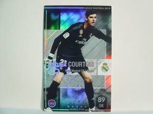 WCCF FOOTISTA 2019 ティボー・クルトワ　Thibaut Courtois 1992 Belgium　Real Madrid CF 18-19 World Star　1-26R