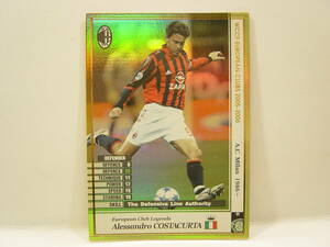 WCCF 2005-2006 LE コスタクルタ　Alessandro Costacurta 1966 Italy　AC Milan 1986-2007 Pポジション表記版