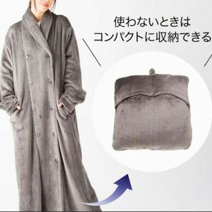 NITORI すっぽり収納着る毛布 ロング丈 (Nウォーム極暖) ニトリ 長袖 ロング丈