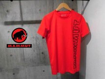 美品/MAMMUT マムート QD Logo Print T-Shirt AF Men/QDロゴプリント Tシャツ M/半袖Tシャツ/1017-02011/速乾性/メンズ/3670spicyPRT4_画像1