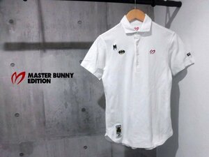 MASTER BUNNY EDITION マスターバニーエディション x BATMAN バットマン コラボ 半袖 ポロシャツ4/158-9260953/PEARLY GATESパーリーゲイツ