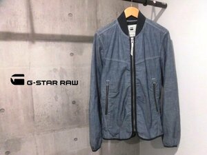 G-STAR RAW ジースター ロー/SETSCALE-R OVERSHIRT ライトウェイトシャツ ジャケット M/シャンブレージャケット/メンズ