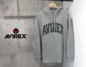 AVIREX アヴィレックス アビレックス アーチロゴプリント スウェットパーカー 2XL/プルオーバー フーディ XXL/メンズ/6153514/大きいサイズ