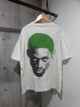 NIKE ナイキ 銀タグ USA製 ヴィンテージ 90s RODMAN デニス ロッドマン Tシャツ L 90年代 希少 ビンテージ USA古着 デニスロッドマン_画像3