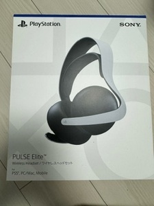 新品未開封　【純正品】PULSE Elite ワイヤレスヘッドセット(CFI-ZWH2J)　ソニー・インタラクティブエンタテインメント