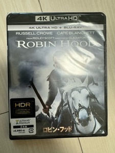  новый товар нераспечатанный внутренний версия Blu-ray Robin *fdo(4K ULTRA HD + Blu-ray комплект )[4K ULTRA HD + Blu-ray]