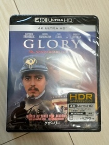 新品未開封　国内版Blu-ray　グローリー 30周年アニバーサリー・エディション 4K ULTRA HD [4K ULTRA HD] [Blu-ray]