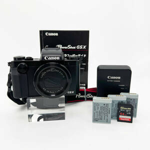 ◆中古 動作確認済み◆ Canon PowerShot G5 X PC2263 デジカメ コンデジ コンパクトデジタルカメラ キャノン パワーショット ブラック 黒