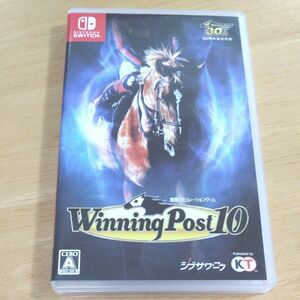 Nintendo Switch Winning Post 10　ウイニングポスト　ソフト