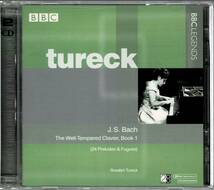 BBC テューレック/バッハ平均律クラヴィーア曲集 第1巻 (2CD) Tureck Bach Well-Tempered Clavier_画像1