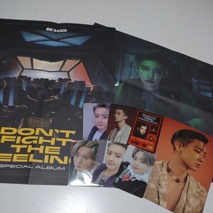 EXO チャニョル Don't Fight The Feeling mu-mo FC 特典 トレカ ポストカード ポスター AR Photo Book Expansion Jewel Case ミューモ