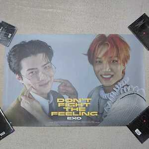 EXO ポスター 7種類 Don't Fight The Feeling Photo Book EPISODE 1 2 Expansion Jewel Case Ver. EXO-SC What A Life