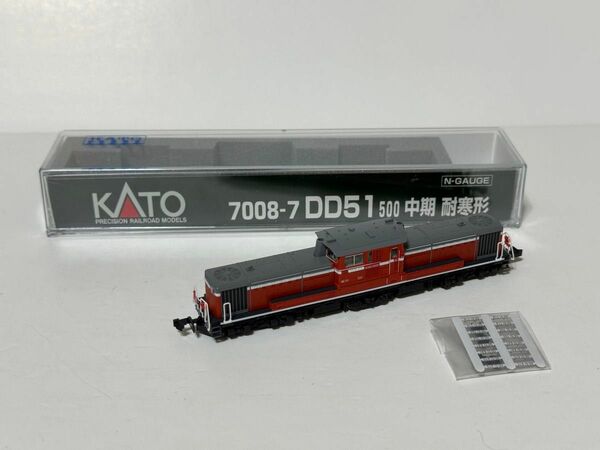 美品 KATO 7008-7 DD51 500 ディーゼル機関車 Nゲージ