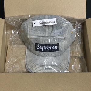 Supreme Denim Camp Cap Dirty Indigo 23SS シュプリーム デニム キャンプ キャップ ダーティー インディゴ