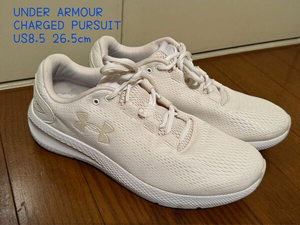 UNDER ARMOUR/アンダーアーマー スニーカー 26.5cm CHARGED PURSUIT